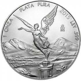 1 Onza, Mexico, 2015, Silver reverse