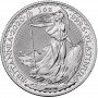 1oz, UK, 2020, Platinum - Britannia reverse