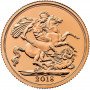 2018, UK, Gold - Sovereign reverse