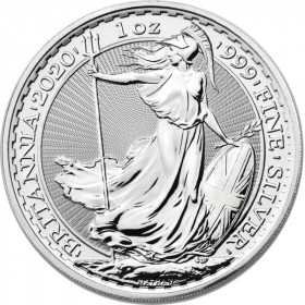 1oz, UK, 2020, Silver - Britannia reverse