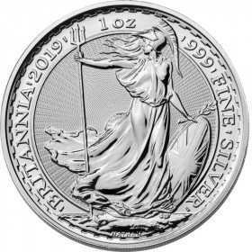 1oz, UK, 2019, Silver - Britannia reverse