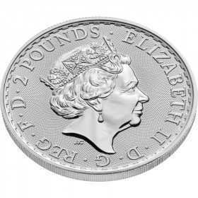 1oz, UK, 2021, Silver - Britannia obverse rim