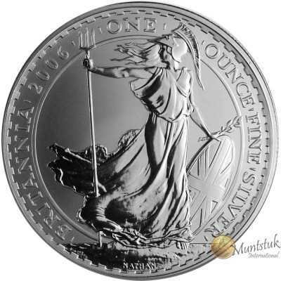 1oz, UK, 2006, Silver - Britannia reverse