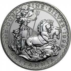 1oz, UK, 1999, Silver - Britannia reverse