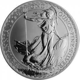 1oz, UK, 1998, Silver - Britannia reverse