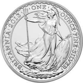 1oz, UK, 2013, Silver - Britannia reverse