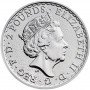 1oz, UK, 2017, Silver, Lunar Collection - Year of the Rooster obverse