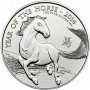 1oz, UK, 2014, Silver, Lunar Collection - Year of the Horse Reverse
