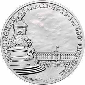 1oz, UK, 2019, Silver, Buckingham Palace reverse