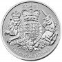 1oz, UK, 2021, Silver, Royal Arms reverse