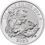 1oz, UK, 2020, Silver, The Valiant reverse