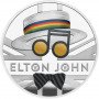 1oz, UK, 2020, Silver, Music Legends - Elton John reverse