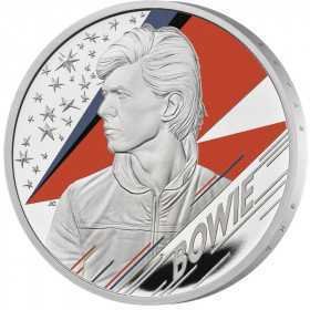 1oz, UK, 2020, Silver, Music Legends - Dawid Bowie reverse