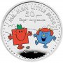 1oz, UK, 2021, Silver, Mr. Men - Mr. Strong and Little Miss Giggles reverse