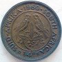 Quarter Penny, South Africa, 1960, Brass