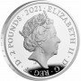 1oz, UK, 2021, Silver, Through the Looking-Glass obverse