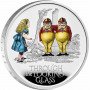1oz, UK, 2021, Silver, Through the Looking-Glass reverse