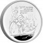 1oz, UK, 2021, Silver, Peter Rabbit reverse