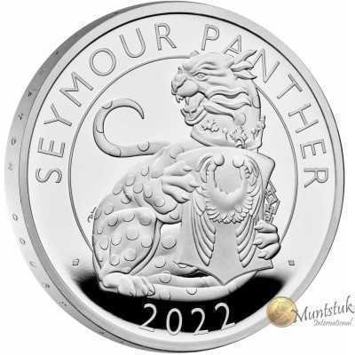 1oz, UK, 2022, Silver - The Seymour Panther reverse