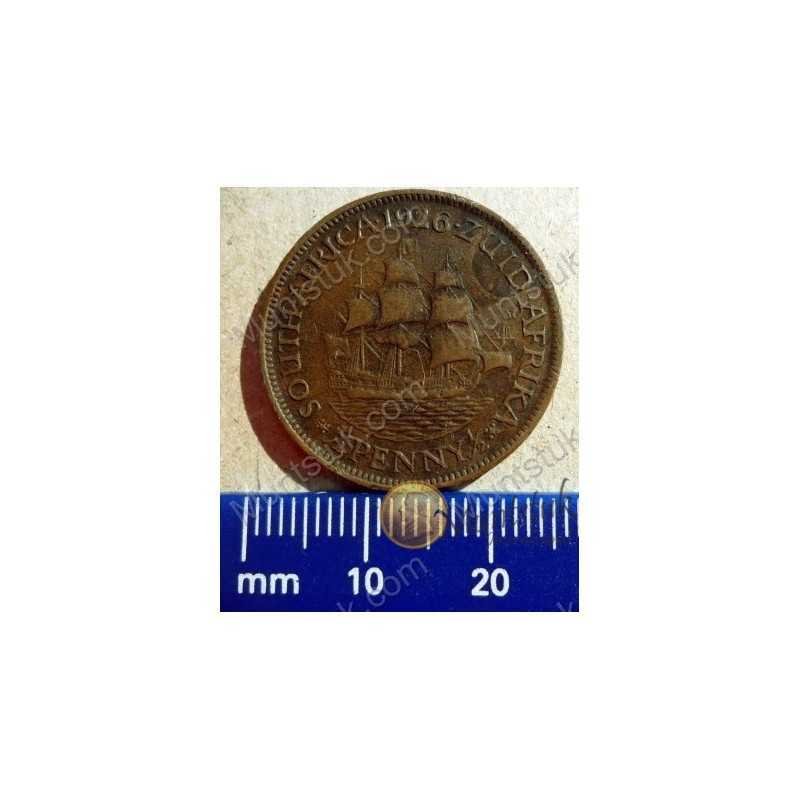 Halfpenny, South Africa, 1926, Brass