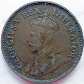 Halfpenny, South Africa, 1932, Brass