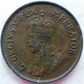 Halfpenny, South Africa, 1934, Brass