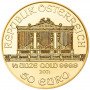 1/2 oz, Austria, 2021, Gold - Vienna Philharmonic obverse