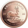 2 oz Krugerrand, South Africa, 2022, Gold Reverse