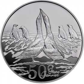 2 oz, South Africa, 2015, Silver - Cape Gannets reverse