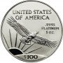 1 oz, USA, 1997, Platinum - Eagle(Proof) reverse