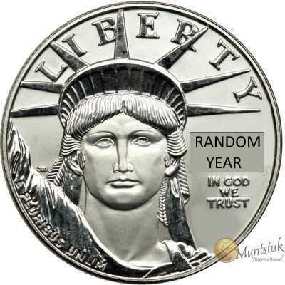 1 oz, USA, 1998, Platinum - Eagle obverse(Proof)