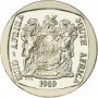 R2, South Africa, 1989, Nickel-plated Copper obverse