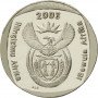 R2, South Africa, 2003, Nickel-plated Copper obverse