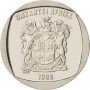 R2, South Africa, 1999, Nickel-plated Copper obverse