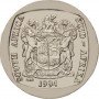 R2, South Africa, 1994, Nickel-plated Copper obverse