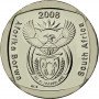 R2, South Africa, 2008, Nickel-plated Copper obverse