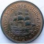 Halfpenny, South Africa, 1958, Brass