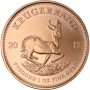 1 oz Krugerrand, South Africa, 2017, Gold reverse