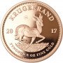 5 oz Krugerrand, South Africa, 2017, Gold reverse