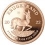 5 oz Krugerrand, South Africa, 2022, Gold reverse