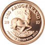 1/50 oz Krugerrand, South Africa, 2017, Gold reverse