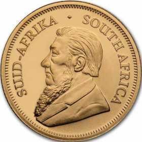 1/10 oz Krugerrand, South Africa, 2013, Gold obverse