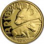 1/10, South Africa, 2016, Gold, Natura - Hyena