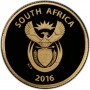 1/10, South Africa, 2016, Gold, Natura - Cheetah obverse