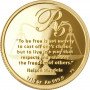 R5, 1/10 oz, South Africa, 2016, Gold, Mandela - Justice reverse
