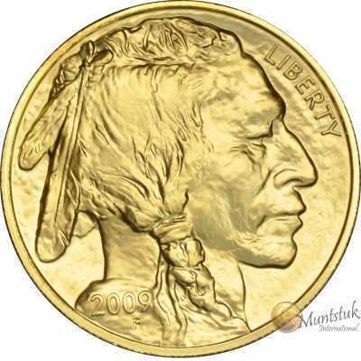 1 oz, USA, 2009, Gold - American Buffalo obverse
