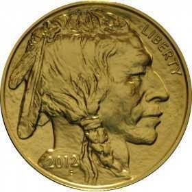 1 oz, USA, 2012, Gold - American Buffalo obverse