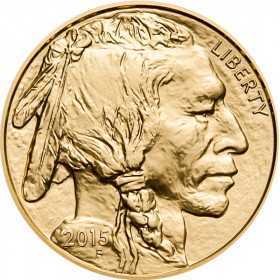 1 oz, USA, 2015, Gold - American Buffalo obverse