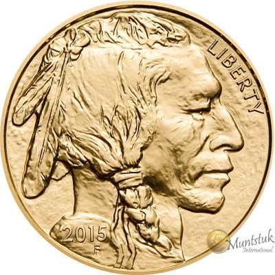 1 oz, USA, 2015, Gold - American Buffalo obverse