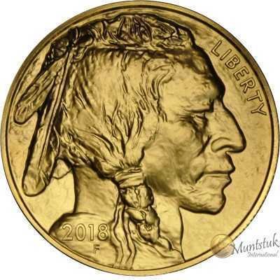 1 oz, USA, 2018, Gold - American Buffalo, obverse